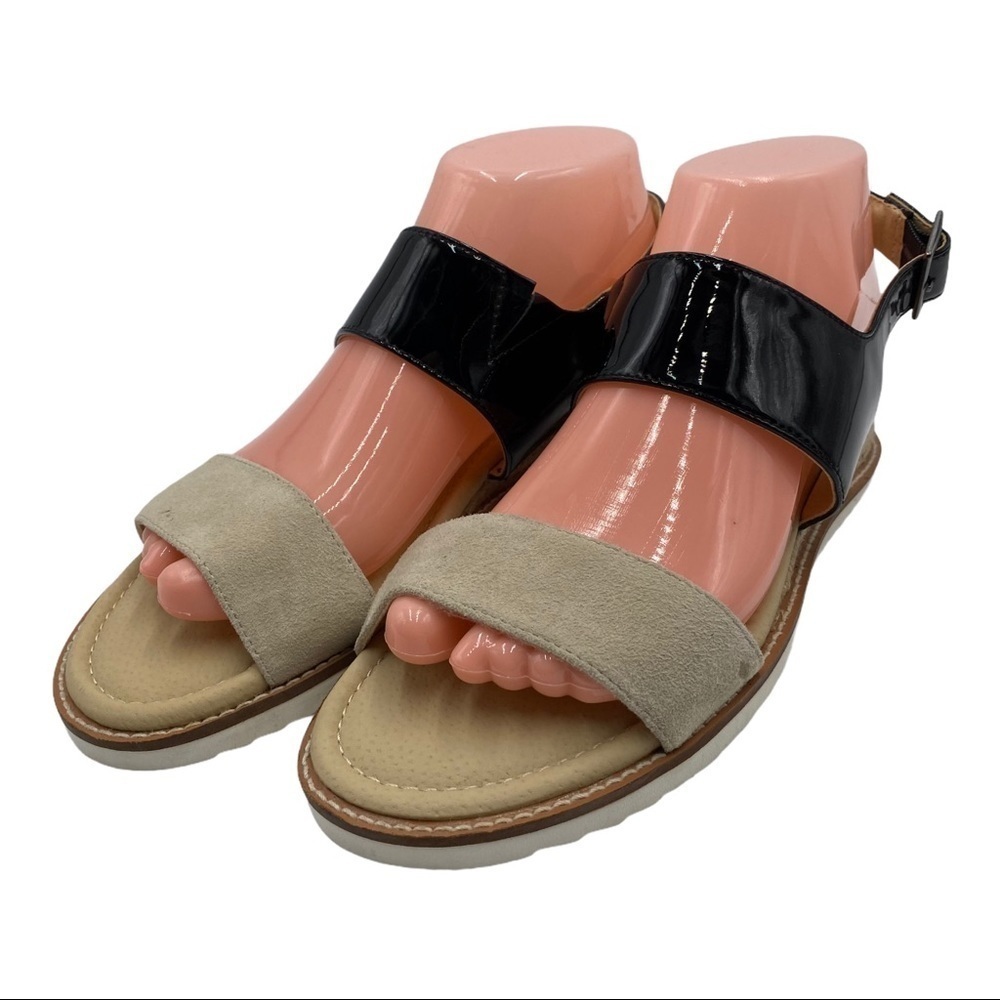 JBU by Jambu Myrtle Black & Tan Sandals Size 7.5
